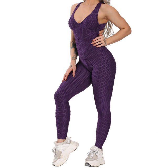 Fashion sport tracksuit purple